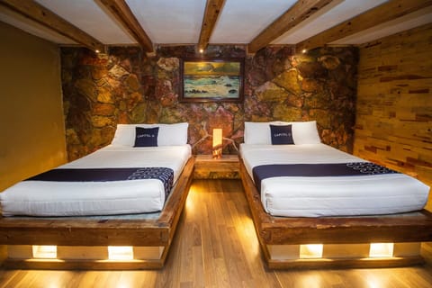 Standard Room, 2 Double Beds | Free WiFi, bed sheets