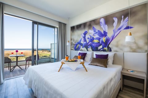 Superior Triple Room (Irida-Krino-Lavdano-Malotyra-Narkisso) | Beach/ocean view