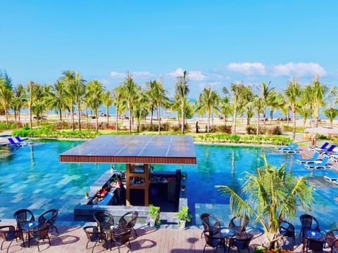 2 outdoor pools, pool umbrellas, sun loungers