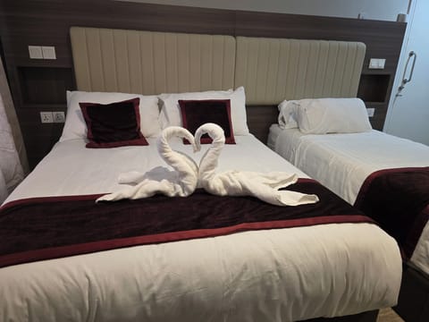 Free WiFi, bed sheets