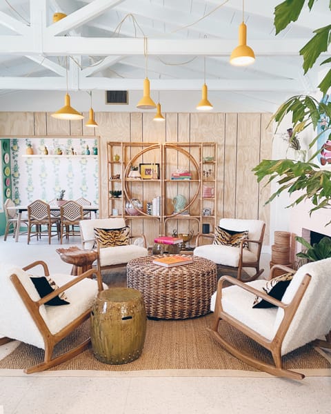 Lobby sitting area
