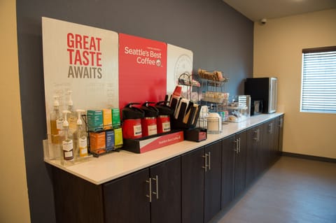 Free daily self-serve breakfast