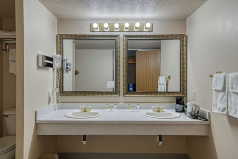 Suite, 1 King Bed, Hot Tub | Bathroom | Free toiletries, hair dryer, towels, soap