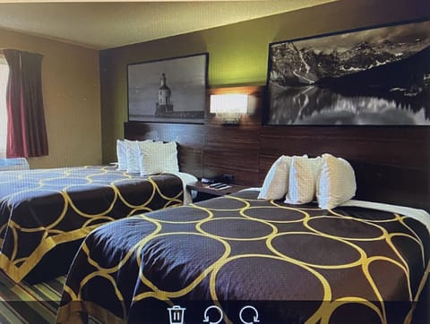 Room, 2 Queen Beds, Non Smoking | Desk, laptop workspace, blackout drapes, free cribs/infant beds