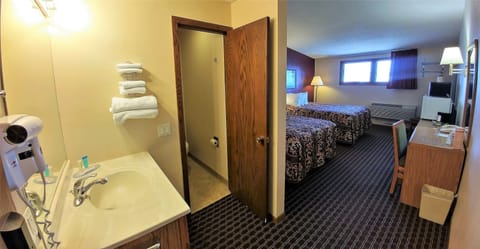 Standard Double Room, 2 Double Beds | View from room