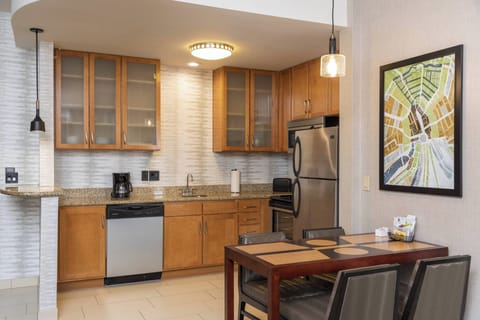 Hypo-allergenic bedding, down comforters, desk, laptop workspace