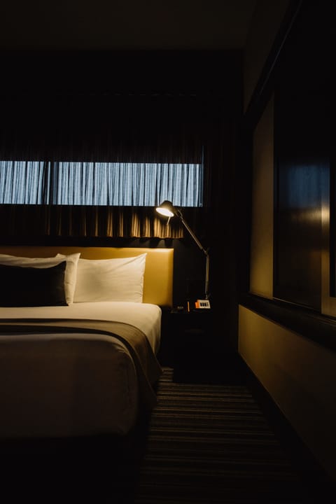 Standard Twin Room | Desk, laptop workspace, blackout drapes, soundproofing