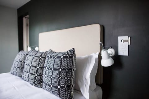 Egyptian cotton sheets, premium bedding, desk, laptop workspace