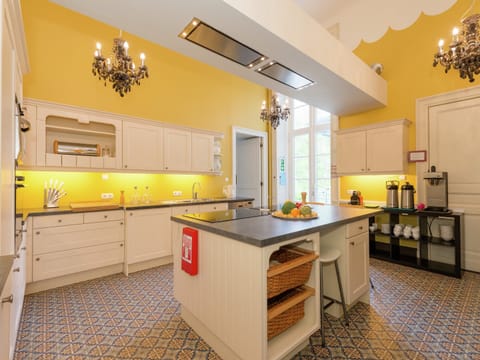 House | Private kitchen | Stovetop, highchair