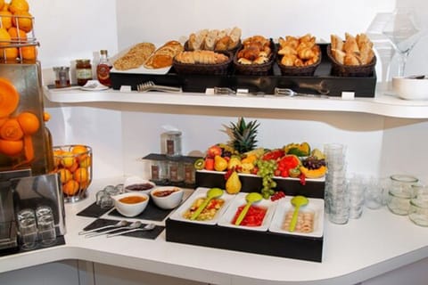 Daily buffet breakfast (EUR 22 per person)