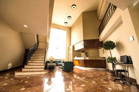 Interior entrance