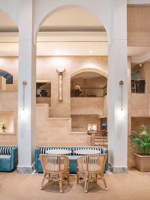Lobby sitting area