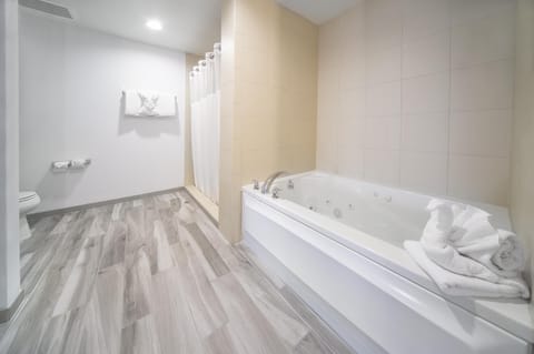 Evolution, Suite, 1 Bedroom | Bathroom | Hair dryer, towels