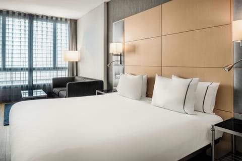 Premium Double Room, 1 King Bed (View) | Minibar, in-room safe, desk, blackout drapes