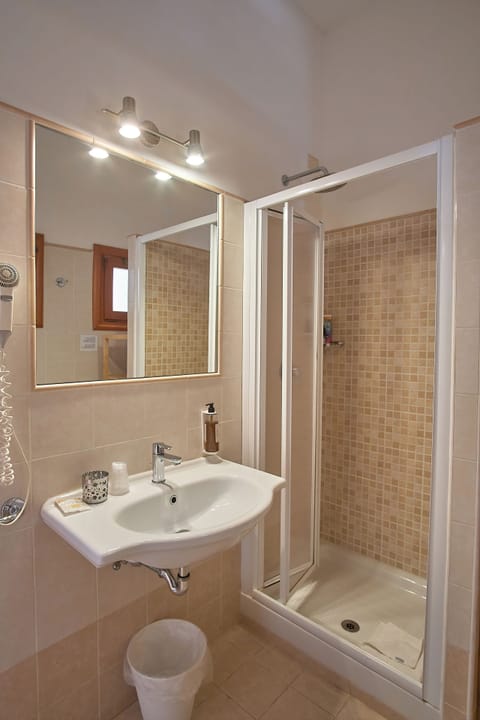 Deluxe Room | Bathroom | Shower, rainfall showerhead, free toiletries, hair dryer