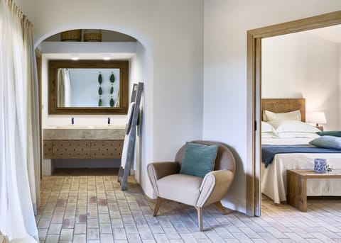 Deluxe Pool Suite, Private Pool | Premium bedding, down comforters, in-room safe, individually decorated