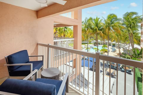 Room, 2 Queen Beds, Balcony, Pool View | Balcony view