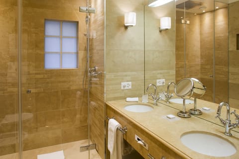 Free toiletries, bathrobes, slippers, towels