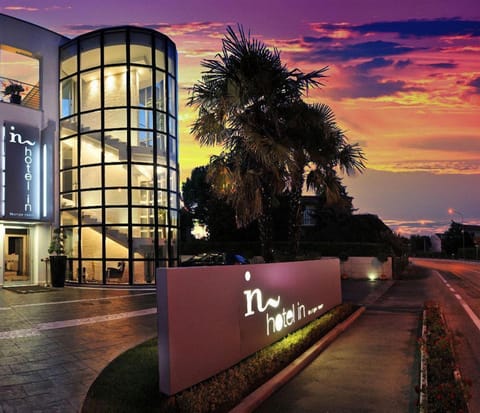 Front of property - evening/night