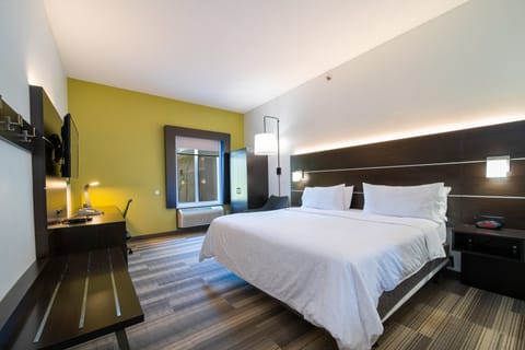 Desk, blackout drapes, iron/ironing board, free cribs/infant beds