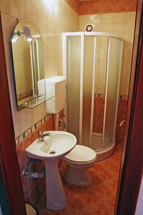 Towels, soap, toilet paper