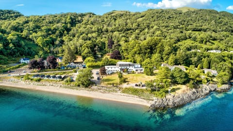 On the beach, fishing