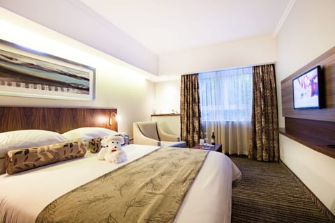 In-room safe, desk, blackout drapes, iron/ironing board