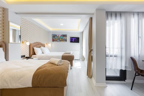 Premium bedding, minibar, in-room safe, individually decorated