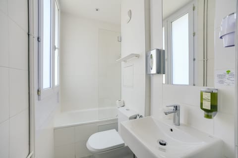 Free toiletries, hair dryer, towels, soap