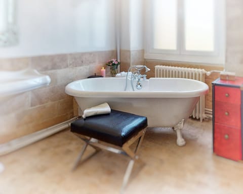 Free toiletries, hair dryer, bathrobes, slippers