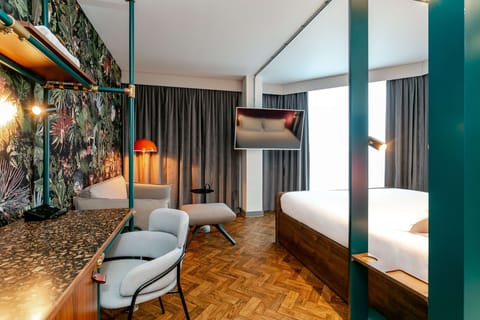 In-room safe, desk, blackout drapes, iron/ironing board