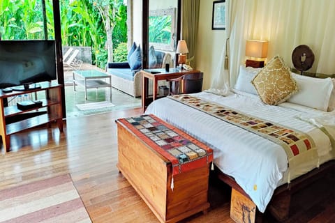Luxury Villa, 2 Bedrooms, Private Pool, Poolside | Select Comfort beds, minibar, in-room safe, individually decorated