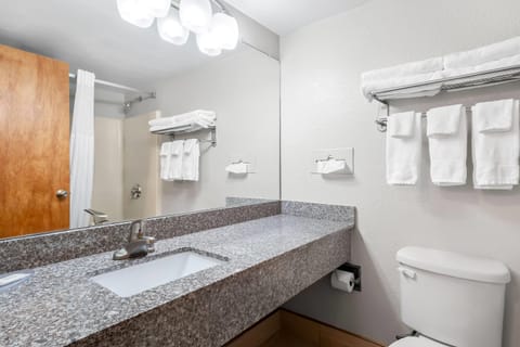Suite, 1 Bedroom | Bathroom | Free toiletries, hair dryer, towels