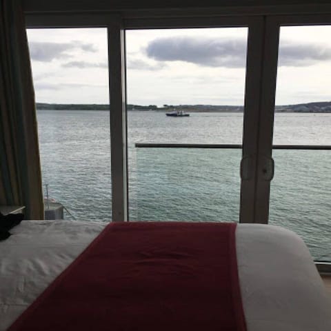 Desk, blackout drapes, iron/ironing board (on request), WiFi (free)
