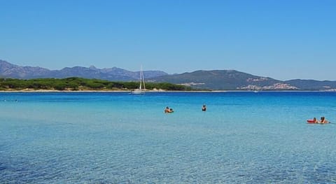 Beach nearby, white sand