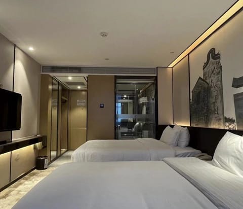 In-room safe, desk, blackout drapes, iron/ironing board
