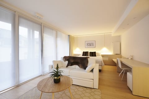 Superior Suite, 1 Queen Bed with Sofa bed, Accessible | In-room safe, desk, laptop workspace, blackout drapes