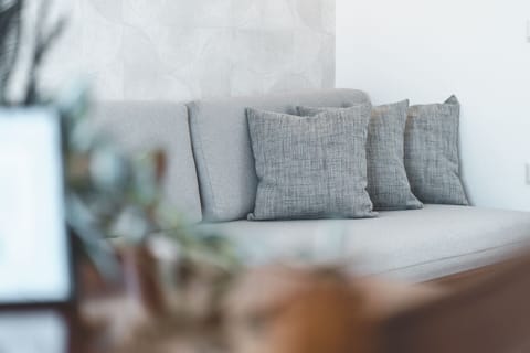 Deluxe Suite, 2 Bedrooms, Private Pool | Living area | 22-inch flat-screen TV with digital channels, TV