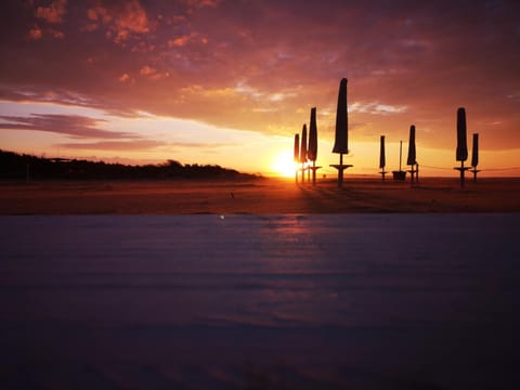 Private beach nearby