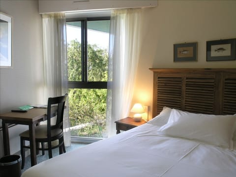 Comfort Double Room, 1 Double Bed, Private Bathroom, Garden View | Egyptian cotton sheets, premium bedding, desk, laptop workspace