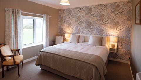 Individually decorated, individually furnished, iron/ironing board