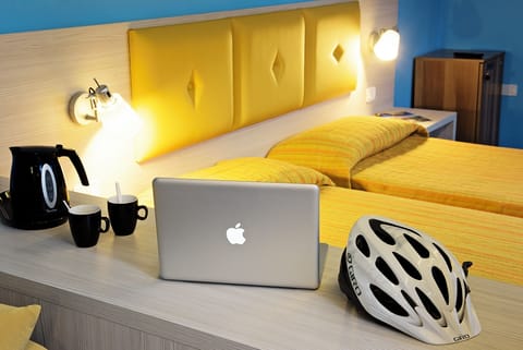 Attic Twin Room with spiral staircase | Egyptian cotton sheets, premium bedding, down comforters