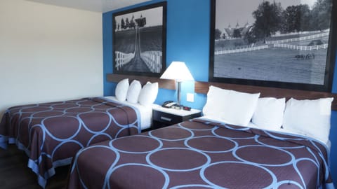 Desk, blackout drapes, rollaway beds, free WiFi