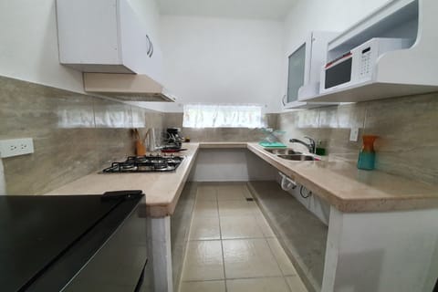 Oro. Suite dos camas matrimoniales + cocineta, De no fumar | Private kitchen