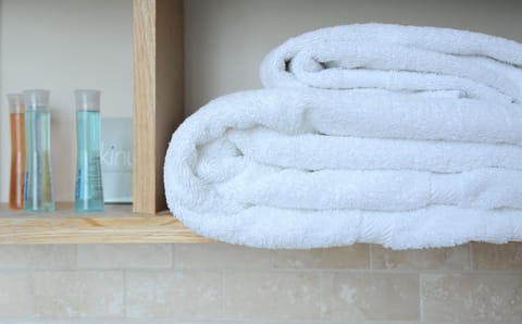 Classic Twin Room | Bathroom | Designer toiletries, hair dryer, bathrobes, towels