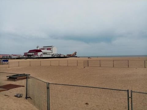 On the beach