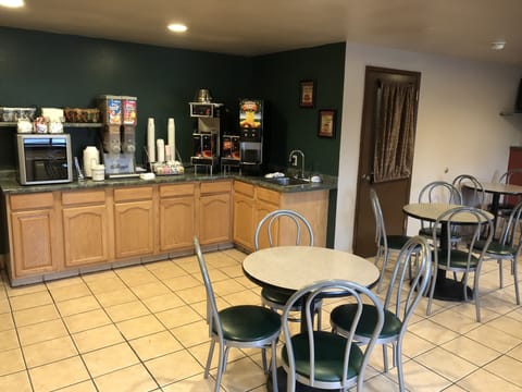 Free daily on-the-go breakfast