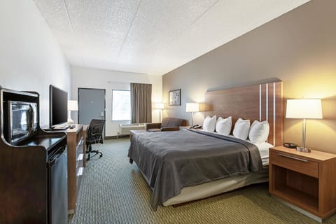 Premium bedding, pillowtop beds, desk, iron/ironing board