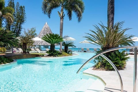 Outdoor pool, open 8:30 AM to 7:00 PM, pool umbrellas, sun loungers