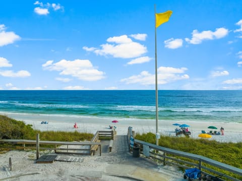 Beach nearby, white sand